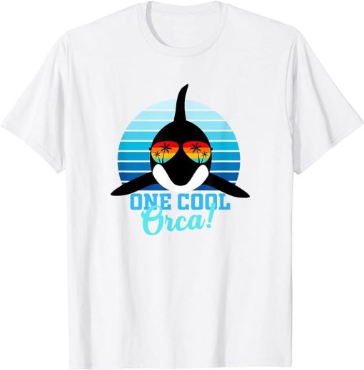 Orca gifts World Whale Day aquatic orcas men women kids T-Shirt